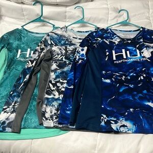 3 Huk womens fishing shirts